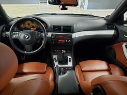 Carbon Black Metallic 2005 BMW M3 // Cinnamon Interior // Rajaie Qubain of Beisan Systems full