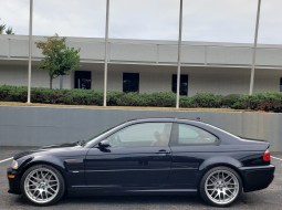 Carbon Black Metallic 2005 BMW M3 // Cinnamon Interior // Rajaie Qubain of Beisan Systems