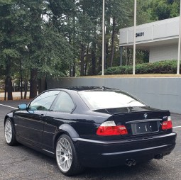 Carbon Black Metallic 2005 BMW M3 // Cinnamon Interior // Rajaie Qubain of Beisan Systems